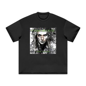 Digital Reflection Heavyweight Earth Tone T-Shirt