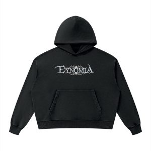 Eynomia Sea of Tears Unisex Mineral Wash Boxy Hoodie