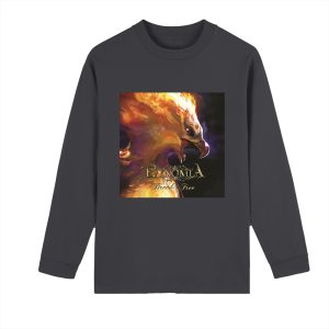 Eynomia Break Free Crew Neck Drop Shoulder Long Sleeve Shirt