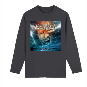 Eynomia Sea of Tears  Crew Neck Drop Shoulder Long Sleeve Shirt